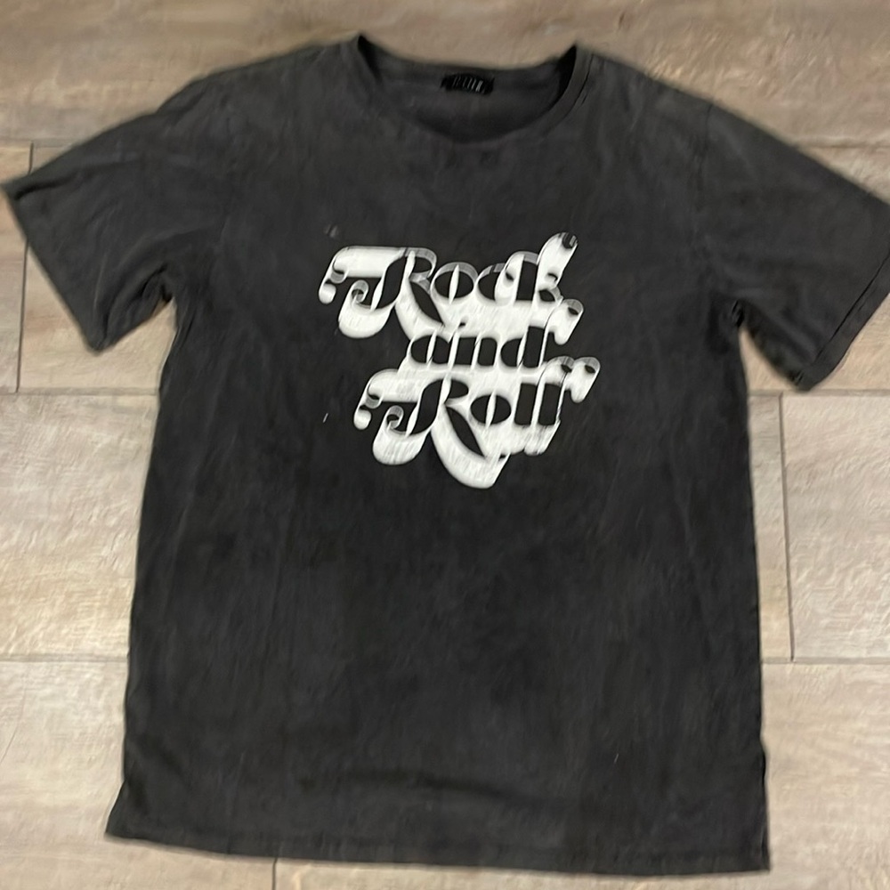 Graphic Tee charcoal color size L by Zutter